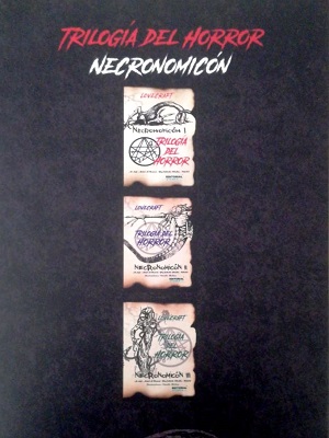CAJA TRILOGÍA DEL HORROR NECROMICÓN I, II Y III